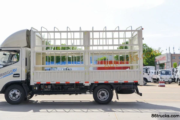 Foton Forland Linghang G5 Air Brake 4.17m Single Row Pure Electric Stake Truck CATL 100.46kWh 4X2(6 wheels) Body (2) | 86Trucks