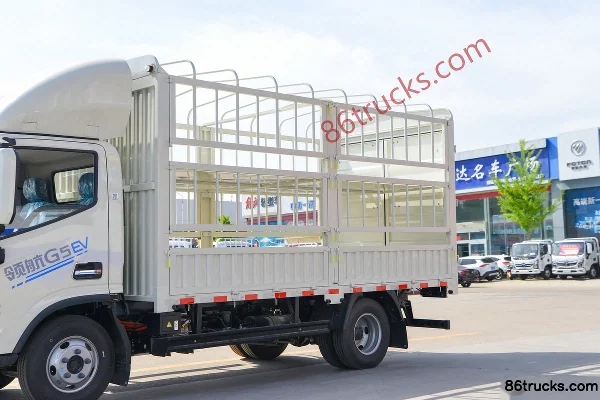 Foton Forland Linghang G5 Air Brake 4.17m Single Row Pure Electric Stake Truck CATL 100.46kWh 4X2(6 wheels) Body (1) | 86Trucks