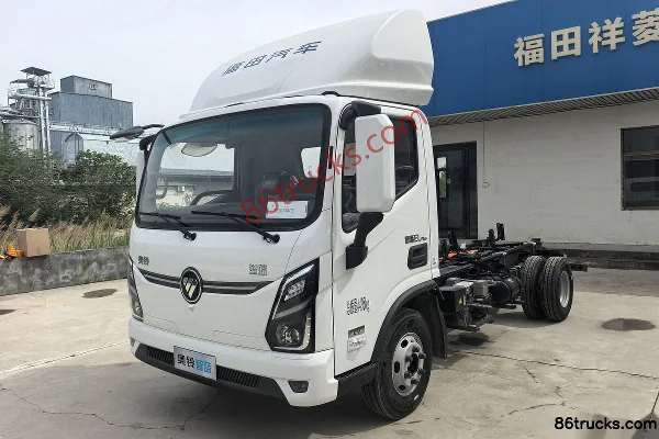 Foton Zhilan EL-Plus Air Brake 4.14m Single Row Pure Electric Van Light Truck CATL 165kWh 4X2(6 wheels) Exterior (3) | 86Trucks