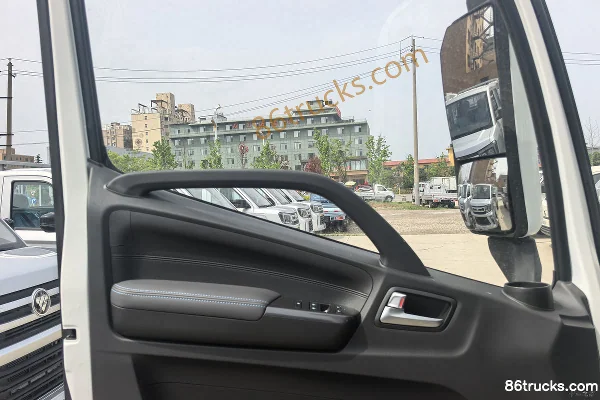 Foton Zhilan EL-Plus Air Brake 4.14m Single Row Pure Electric Van Light Truck CATL 165kWh 4X2(6 wheels) Cab (2) | 86Trucks