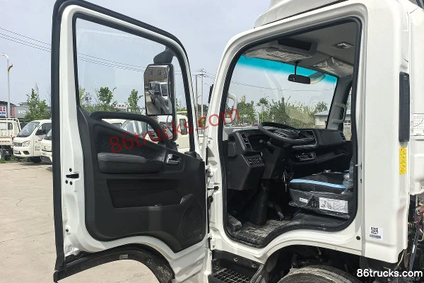Foton Zhilan EL-Plus Air Brake 4.14m Single Row Pure Electric Van Light Truck CATL 165kWh 4X2(6 wheels) Cab (1) | 86Trucks