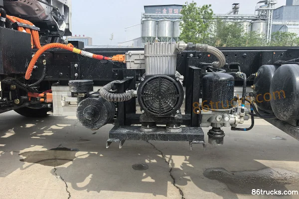 Foton Zhilan EL-Plus Air Brake 4.14m Single Row Pure Electric Van Light Truck CATL 165kWh 4X2(6 wheels) Chassis (3) | 86Trucks