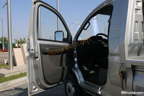 Leichi F3 2026 Flagship Edition 4.005m single-row pure electric flatbed micro truck EVE 65.66kWh 4X2(6 wheels) Cab (1) | 86Trucks