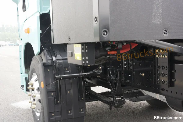 FAW Jiefang Qingdao JH6 6X4(10 wheels) Electric Tractor Truck CATL 400kWh Chassis (3) | 86Trucks