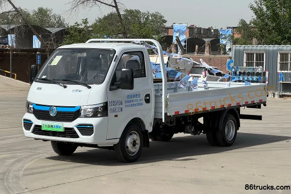 Dongfeng T5E Hydraulic Brake 4.03m Single Row Pure Electric Panel Micro Truck CALB 56.67kWh 4X2(6 wheels) Exterior (3) | 86Trucks
