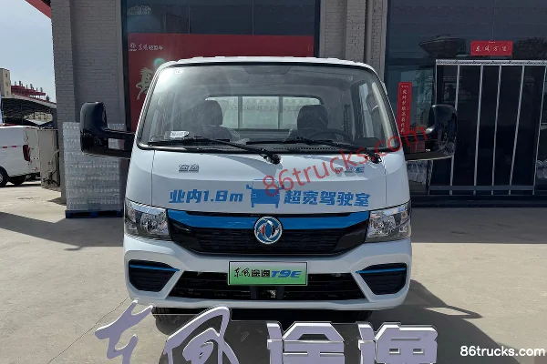 Dongfeng T9E hydraulic brake 4.005m single-row pure electric flatbed micro truck CALB 62kWh 4X2(6 wheels) Exterior (2) | 86Trucks