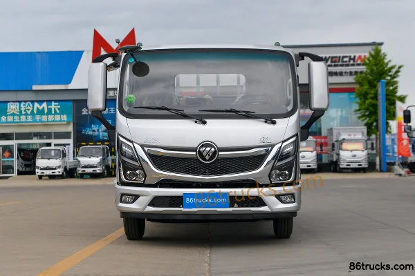 Foton ATV 2.5L Diesel 158 hp 4X2(6 wheels) WLY 6-Speed 4.17m Single Row Flatbed Light Truck Exterior (2) | 86Trucks