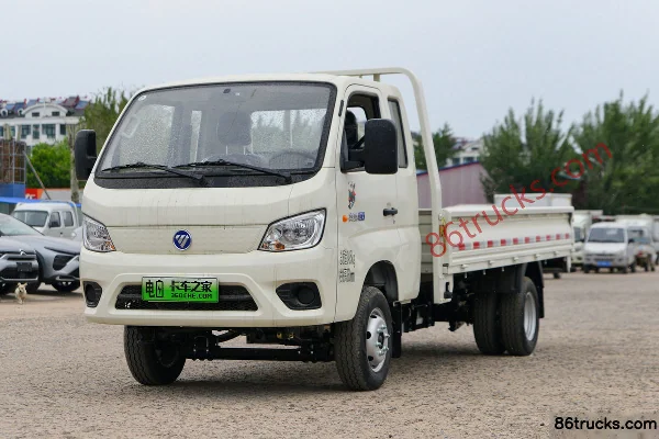 FotonM2 3.8m Row Half Pure Electric Flatbed Micro Truck AiYiKe 71.63kWh 4X2(6 wheels) Exterior (3) | 86Trucks