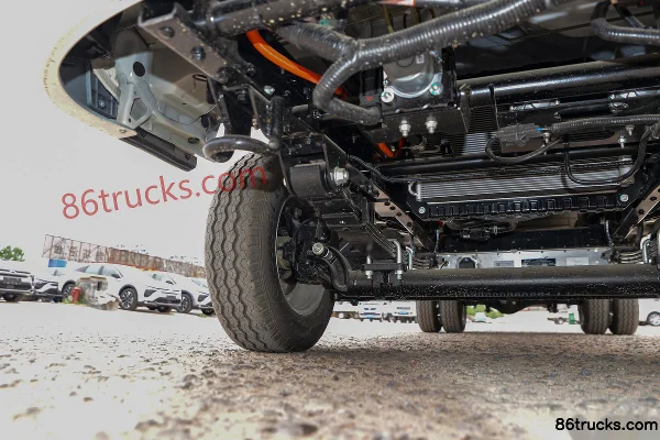 FotonM2 3.8m Row Half Pure Electric Flatbed Micro Truck AiYiKe 71.63kWh 4X2(6 wheels) Chassis (2) | 86Trucks