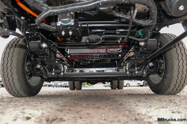 FotonM2 3.8m Row Half Pure Electric Flatbed Micro Truck AiYiKe 71.63kWh 4X2(6 wheels) Chassis (1) | 86Trucks