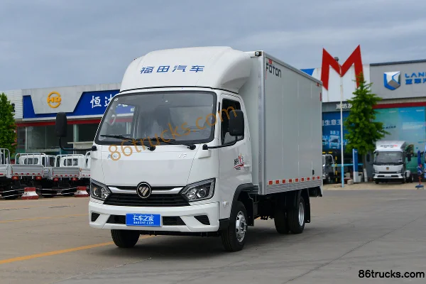Foton V Card 2.3L Diesel 142hp 4X2(6 wheels) WLY 5-Speed 3.89m Extended Cab Van Truck Exterior (3) | 86Trucks
