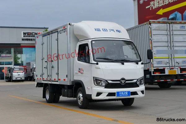 Foton V-Card 2L CNG 127 hp 4X2(6 wheels) Dongan 5-Speed 4.2m Single Row Van Mini Truck Exterior