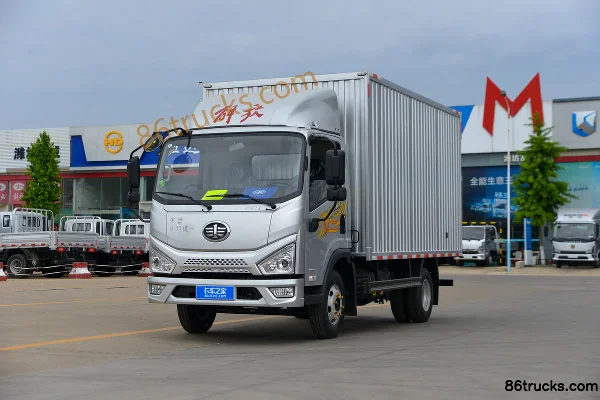 FAW Jiefang New Zhaocaihu Pro 2.5L Diesel 150hp 4X2(6 wheels) WLY 5-speed 4.16m Single Row Van Truck Exterior (3) | 86Trucks