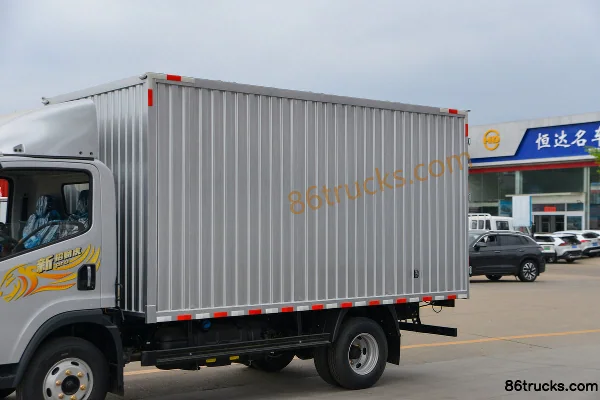 FAW Jiefang New Zhaocaihu Pro 2.5L Diesel 150hp 4X2(6 wheels) WLY 5-speed 4.16m Single Row Van Truck Body (1) | 86Trucks