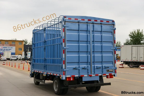 Blue Engine Yue EN Wide Body 4.18m Single Row Pure Electric Cargo Light Truck FinDreams 96.2kWh 4X2(6 wheels) (3) | 86Trucks