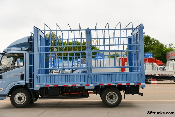 Blue Engine Yue EN Wide Body 4.18m Single Row Pure Electric Cargo Light Truck FinDreams 96.2kWh 4X2(6 wheels) (2) | 86Trucks