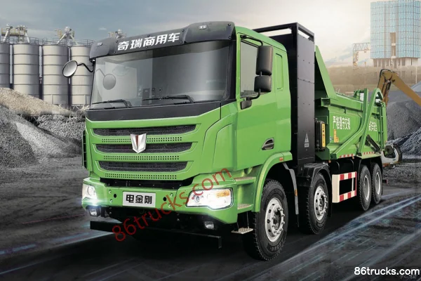 Chery Commercial Vehicle Chery Commercial Vehicle United Trucks Electric Jingang electric dump truck
