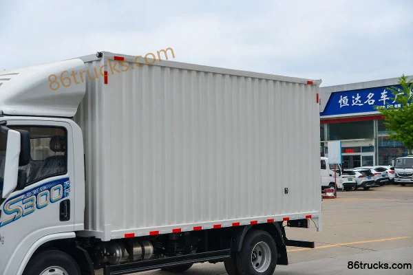 SHACMAN Commercial Vehicle Zhiyun S300 modèle 2025 édition Tianxing 4,2 m fourgon électrique pur cabine simple batterie CATL 100,07 kWh 4X2(