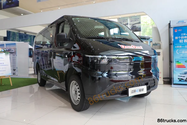 JMC E-Fushun 2025 Clear Window Electric 5-seat 4.885m Short Wheelbase Low Roof Light Bus 41.86kWh Exterior