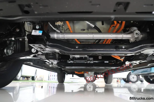 JMC E Fushun 2025 clear window version electric 5-seat 4.885m short wheelbase low roof van 41.86kWh Châssis (1) | 86Trucks
