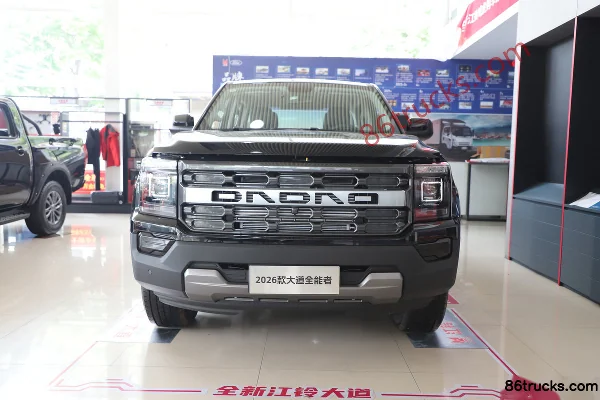 JMC Da Dao 2026 All-Rounder Comfort 2.5T Diesel 211hp Automatic 2WD Flatbed Long Wheelbase Double Row Pickup Cab (2) | 86Trucks