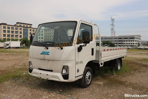 JMC E-Shunda 3.7m Single Row Pure Electric Flatbed Light Truck Shidai Xin'an 63.75kWh 4X2(6 roues) Extérieur (3) | 86Trucks