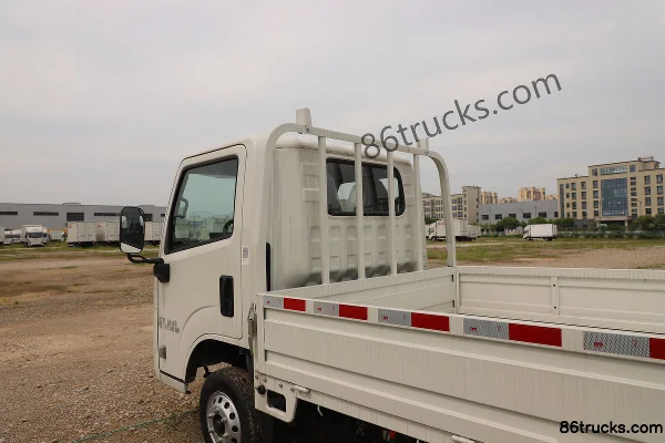 JMC E-Shunda 3.7m Single Row Pure Electric Flatbed Light Truck Shidai Xin'an 63.75kWh 4X2(6 roues) Carrosserie (3) | 86Trucks