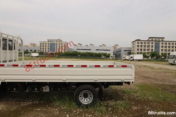 JMC E-Shunda 3.7m Single Row Pure Electric Flatbed Light Truck Shidai Xin'an 63.75kWh 4X2(6 roues) Carrosserie (2) | 86Trucks