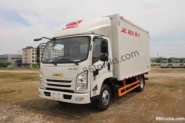 JMC Kaiwei Zhongti 150 ch 4X2(6 roues) camion léger à benne de 4,08 m, cabine simple Extérieur (3) | 86Trucks