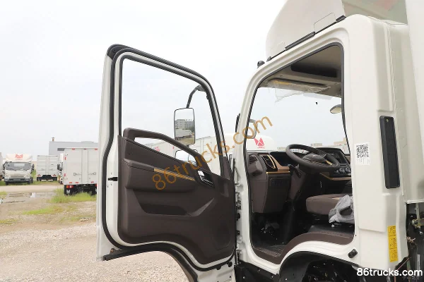 JMC Kaiwei Zhongti 150 ch 4X2(6 roues) camion léger à benne de 4,08 m, cabine simple (1) | 86Trucks