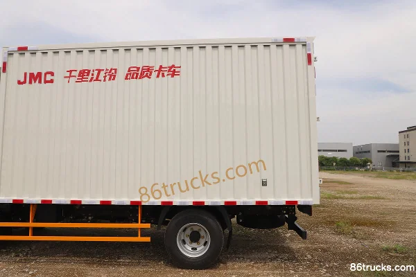 JMC Kaiwei Zhongti 150 ch 4X2(6 roues) camion léger à benne de 4,08 m, cabine simple Carrosserie (2) | 86Trucks