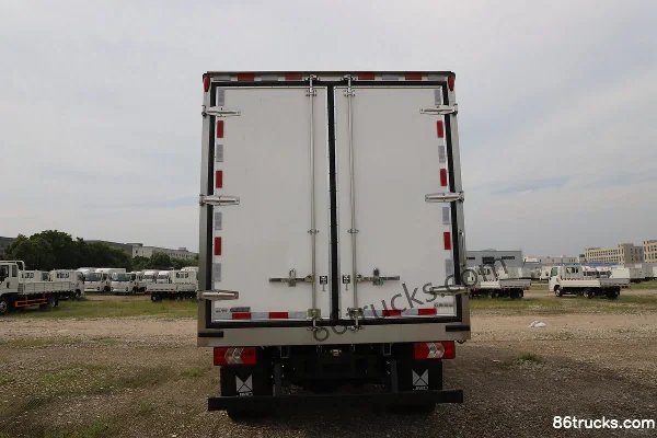 JMC E-Luda 4X2(6 roues) camion frigorifique 100% électrique cabine simple 4,11 m CATL 140,41 kWh Carrosserie (2) | 86Trucks