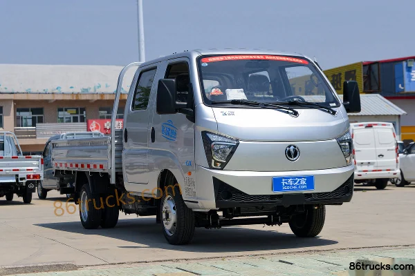 Feidi GX 1.6L Gasoline 122 hp 4X2(6 wheels) 5-Speed 3.02m Double Row Flatbed Mini Truck Exterior