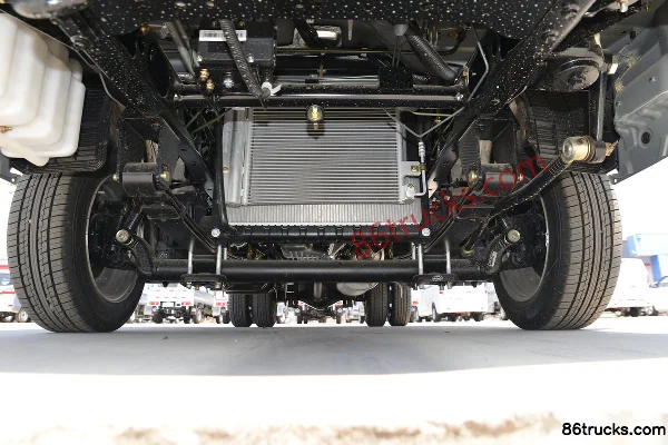 Feidi GX 1.6L Gasoline 122 hp 4X2(6 wheels) 5-Speed 3.02m Double Row Flatbed Mini Truck Chassis (1) | 86Trucks
