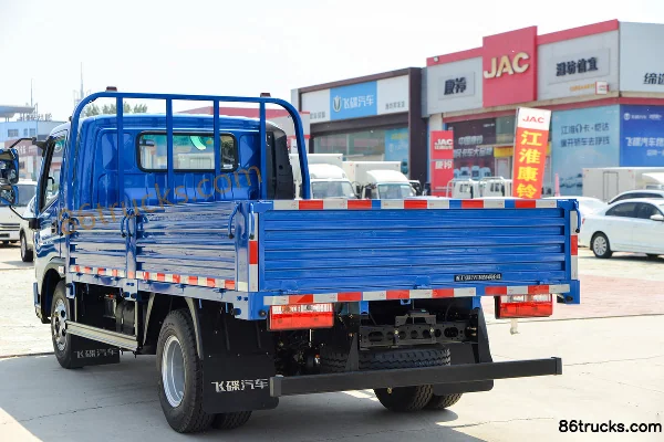 Feidi V3 Series 129 hp 4X2(6 wheels) 4.81m crew cab flatbed light truck Body (3) | 86Trucks