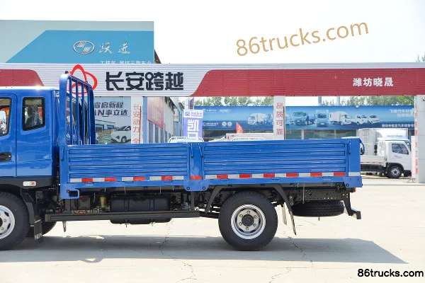 Feidi V3 Series 129 hp 4X2(6 wheels) 4.81m crew cab flatbed light truck Body (2) | 86Trucks