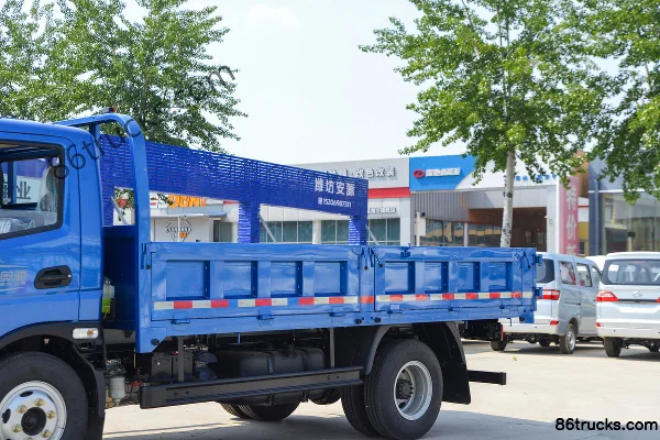 Feidi V5 2.5L Diesel 150hp 4X2(6 wheels) Changtai 8-Speed 4.13m Single Row Flatbed Light Truck Body (1) | 86Trucks