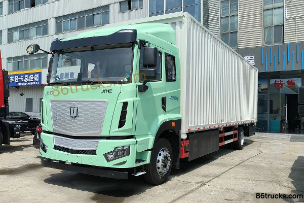 FARIZON X7E 4X2(6 wheels) 9.6m Battery Swap Electric Wing Box Truck Xuanwu 403kWh Exterior (3) | 86Trucks