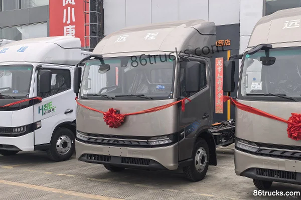 FARIZON Xingzhi T9E Édition Premium 4,185 m cabine simple camion léger fourgon électrique pur, Xuanwu 154 kWh, 4X2(6 roues) Extérieur (3)