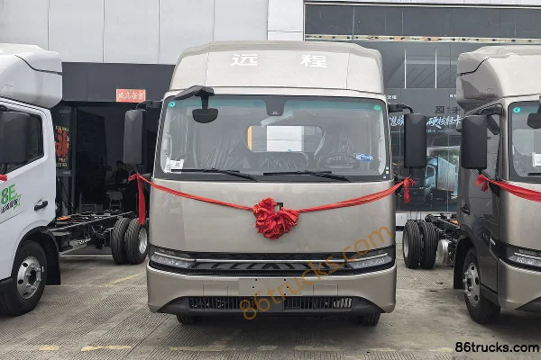 FARIZON Xingzhi T9E Édition Premium 4,185 m cabine simple camion léger fourgon électrique pur, Xuanwu 154 kWh, 4X2(6 roues) Extérieur (2)
