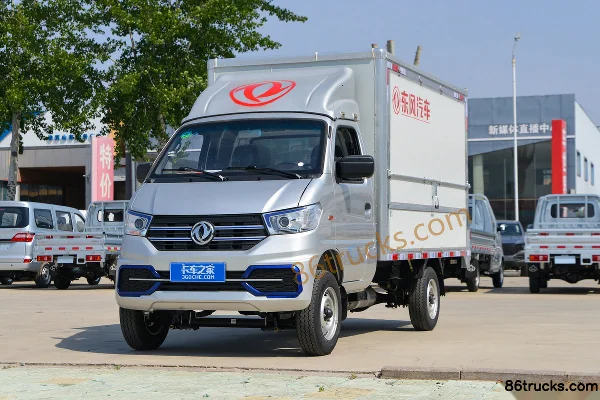 Dongfeng Xiaobawang W08 1.6L 123hp 4X2(6 wheels) 3.05m single-row wing-opening box truck (single rear tire) Exterior (3) | 86Trucks