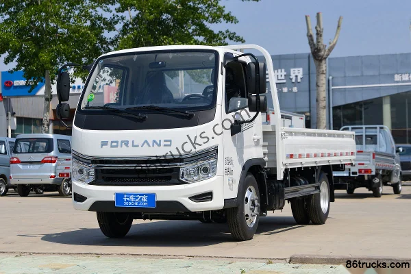 Foton Times Linghang S1 120hp 4X2(6 wheels) 4.22m Single-row Flatbed Light Truck (China VI) Exterior (3) | 86Trucks