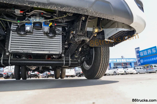 Foton Times Linghang S1 120hp 4X2(6 wheels) 4.22m Single-row Flatbed Light Truck (China VI) Chassis (3) | 86Trucks