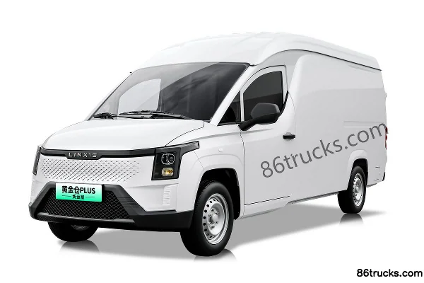 Lingshi Golden Warehouse PLUS 2026 Model Cargo Version 2-Seat Pure Electric Enclosed Truck CATL 55.64kWh Exterior (3) | 86Trucks