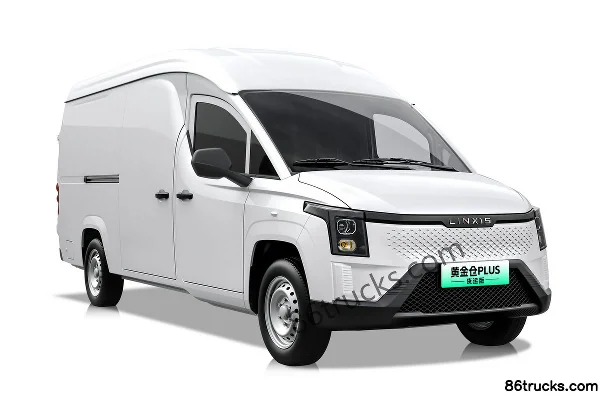 Lingshi Golden Warehouse PLUS 2026 Model Cargo Version 2-Seat Pure Electric Enclosed Truck CATL 55.64kWh Exterior