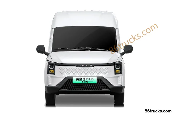 Lingshi Golden Warehouse PLUS 2026 Model Cargo Version 2-Seat Pure Electric Enclosed Truck CATL 55.64kWh Exterior (2) | 86Trucks