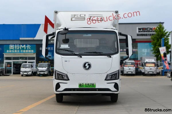 SHACMAN Commercial Vehicle Zhiyun S300 modèle 2025 édition Tianxing 4,2 m fourgon électrique pur cabine simple batterie CATL 100,07 kWh 4X2(