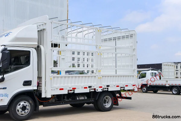 Auman Zhilan ES 4.5T 4.17m Single-row Pure Electric Stake Truck (Air Brake) 100.46kWh 4X2(6 wheels) Body (1) | 86Trucks