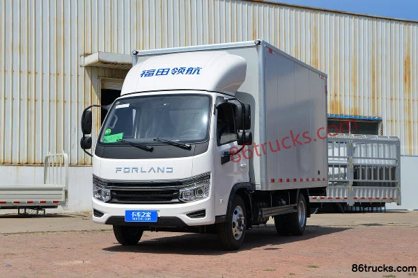 Times Leader S1 2.5L Diesel 150hp 4X2(6 wheels) WLY 5-Speed Air Brake 3.85m Single Row Van Small Truck Exterior (3) | 86Trucks