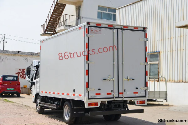 Times Leader S1 2.5L Diesel 150hp 4X2(6 wheels) WLY 5-Speed Air Brake 3.85m Single Row Van Small Truck Body (3) | 86Trucks